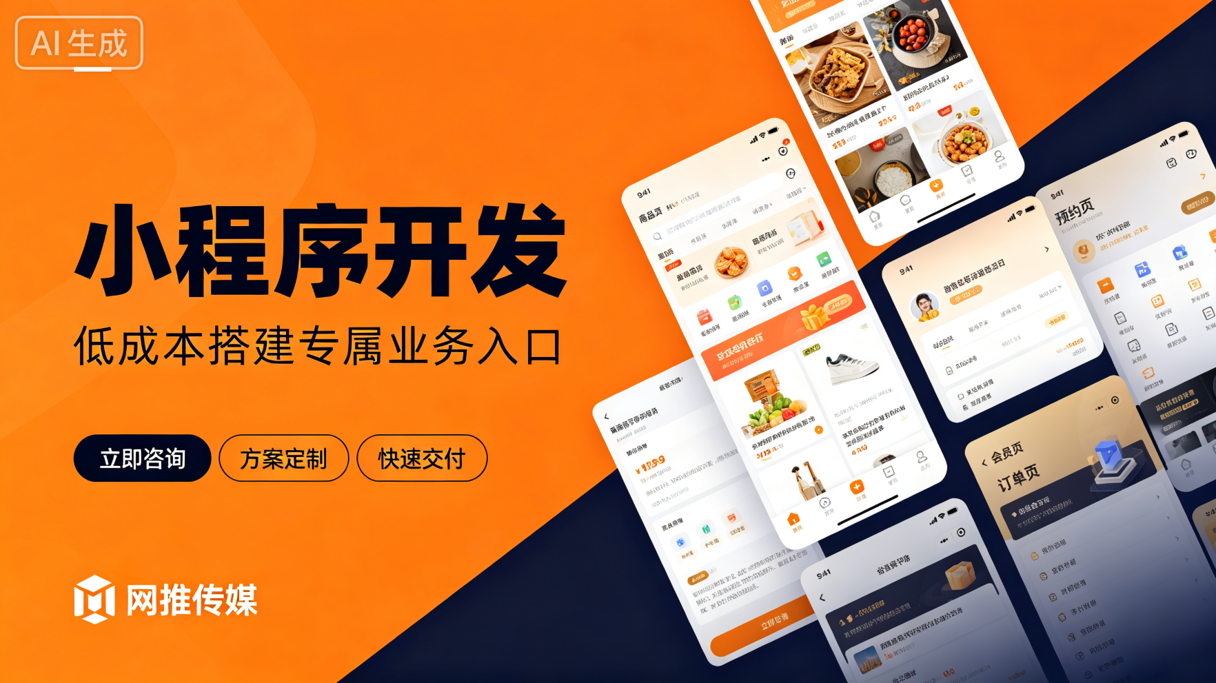 淮安小程序开发界面展示